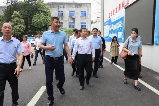 市领导赴合天宝龙食品有限公司调研指导企业上市工作