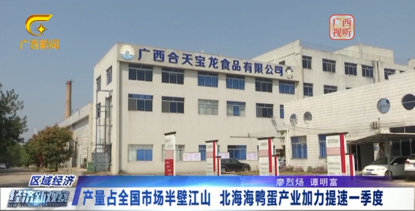 产量占全国市场半壁江山 北海海鸭蛋产业加力提速一季度